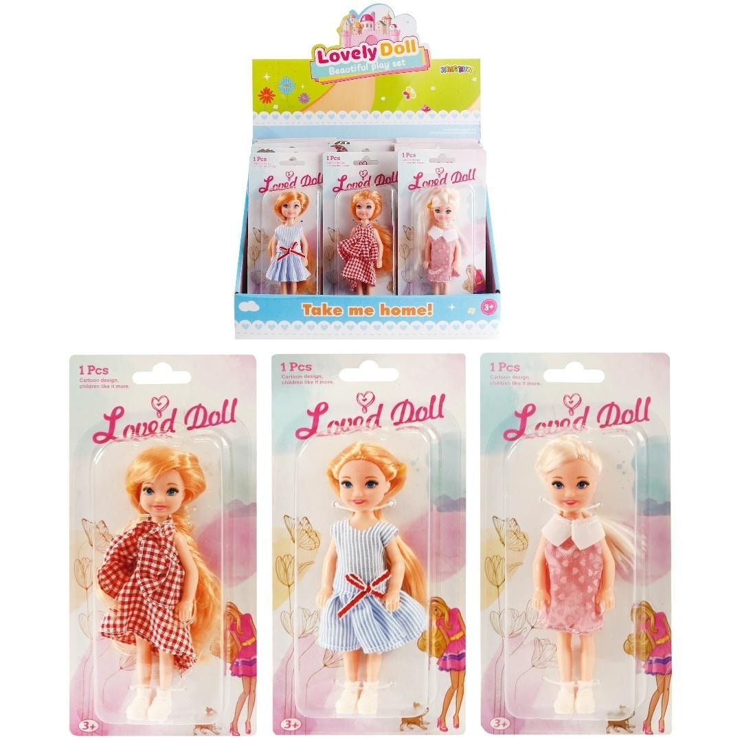 Lovely Doll 14 cm Mix Designs - perfect for play