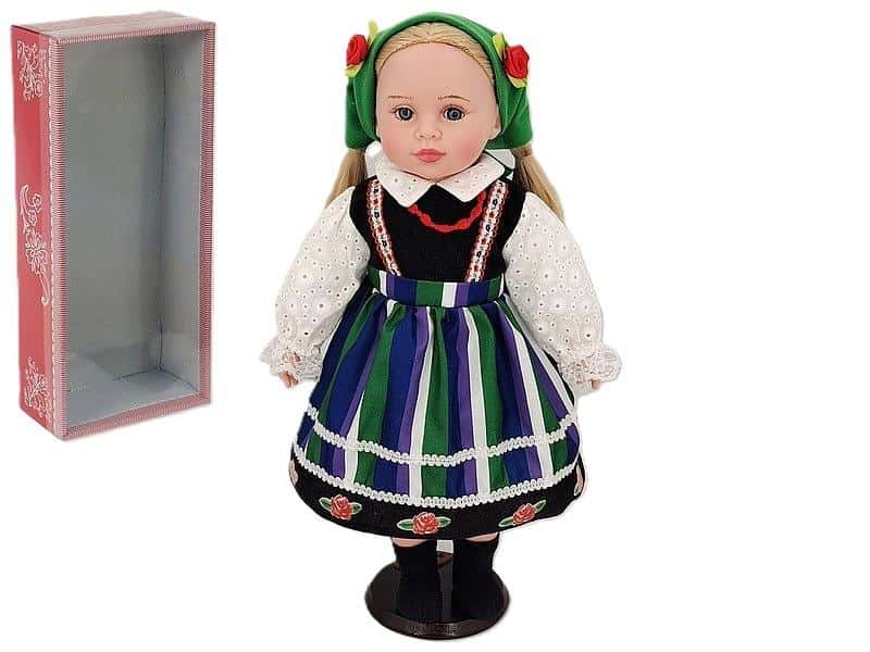 Interactive doll 45 cm with Polish sound - perfect as a gift