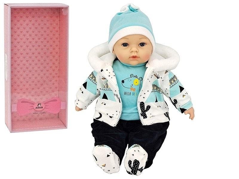 Baby doll with Polish voice 45 cm - perfect toy for children