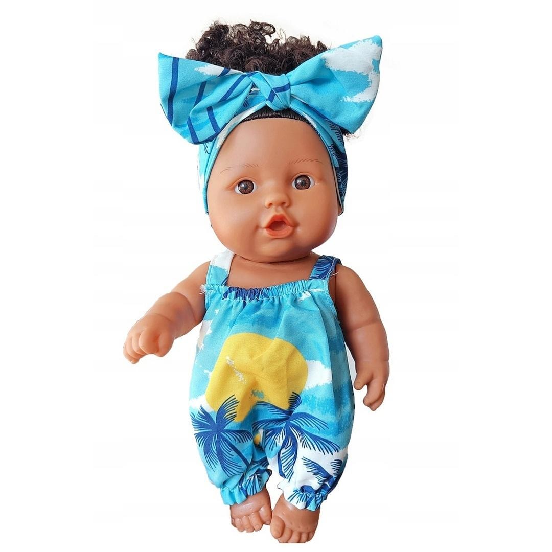 Smily Play Dark-skinned baby doll - perfect for play