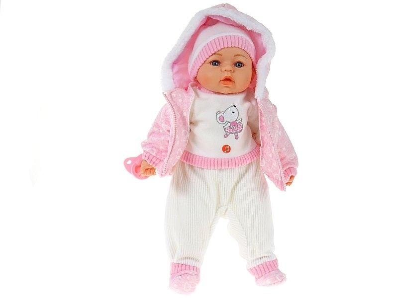 Interactive baby doll - sings and speaks Polish 45 cm