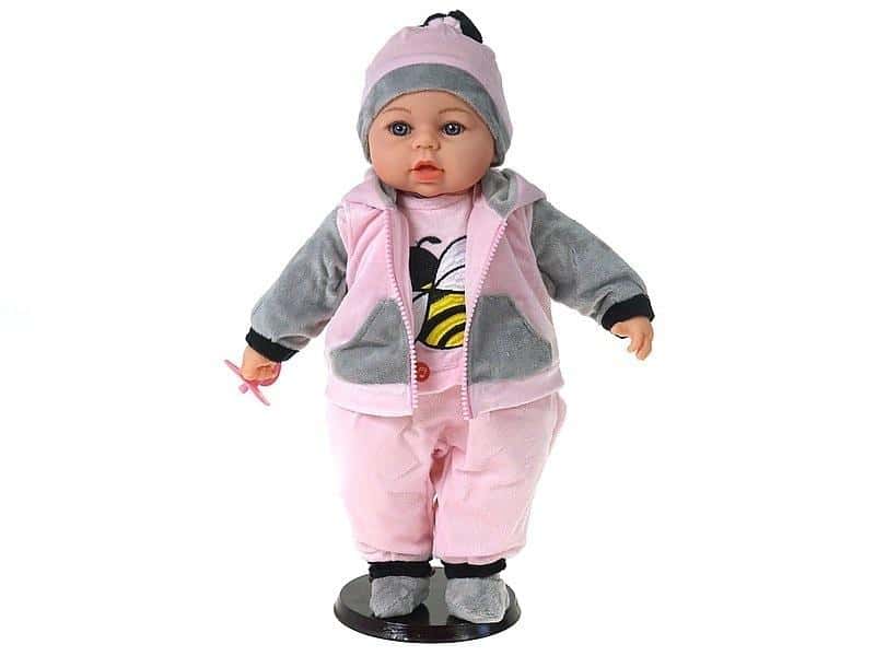 Baby doll singing and speaking Polish 40 cm - perfect for playing