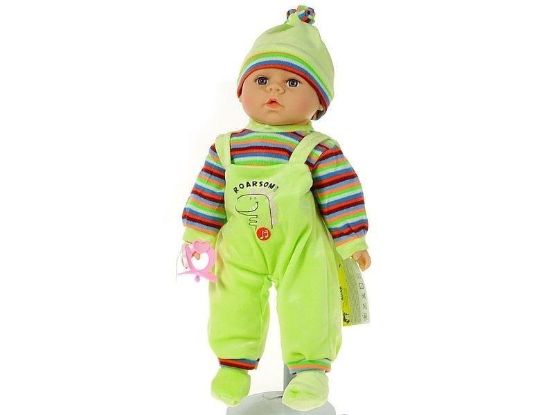 Baby doll with pacifier - interactive doll for children
