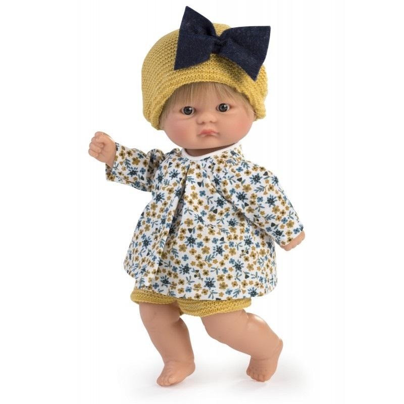 Asi Doll Carrier - Pink Flowers, Soft Pillow