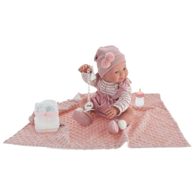 Spanish Doll Antonio Juan Mia 42 cm - Adorable baby doll with accessories