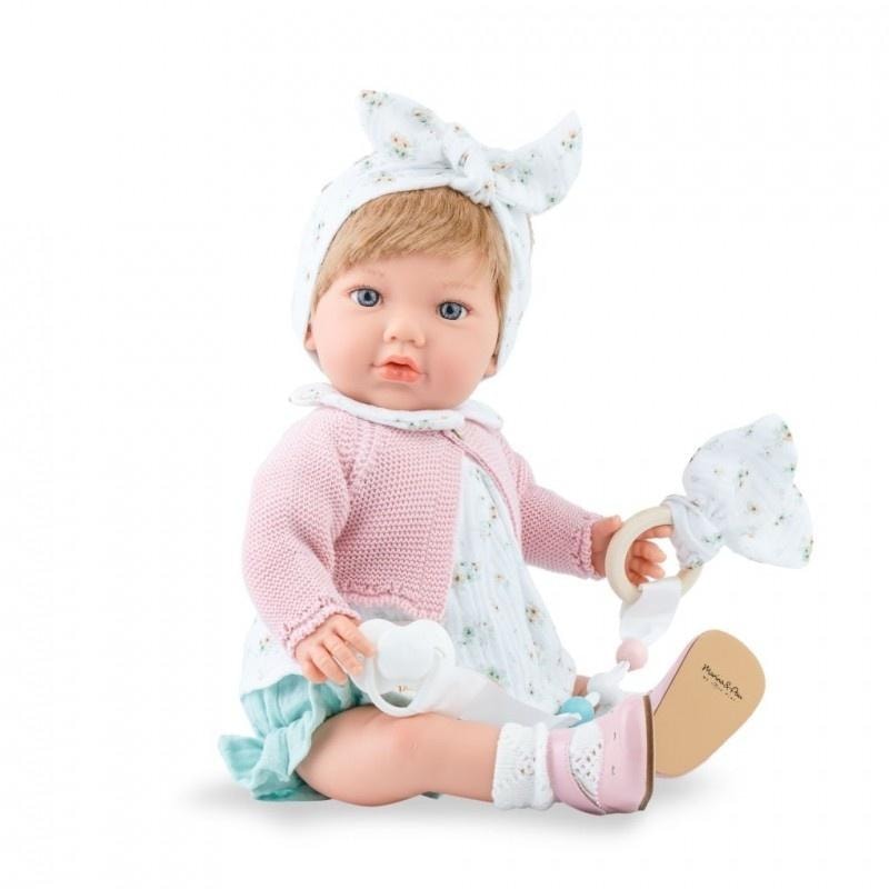 Marina & Pau Spanish Reborn doll Alina 45 cm - perfect as a gift