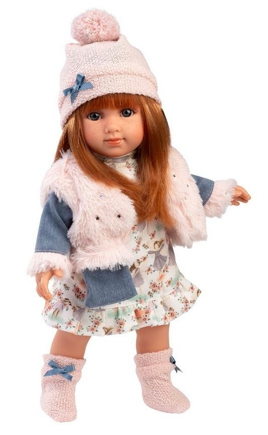 Llorens Doll Nicole 35 cm - handmade, perfect as a gift