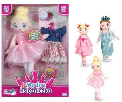 Rag doll Natalka 35 cm - ideal cuddly toy for children