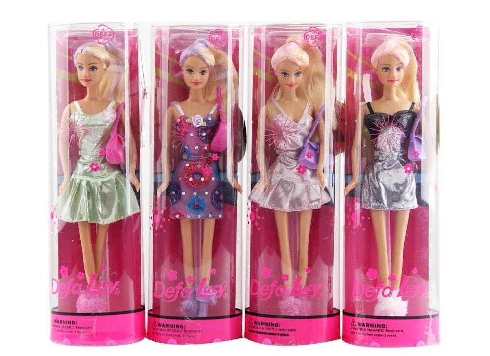 Doll in tube patterns mix - perfect toy for children