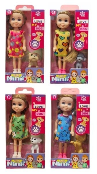 Doll with puppy MIX - perfect gift for a child