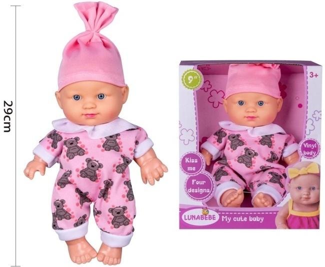 Lunabebe My cute baby - Baby doll in pink pajamas