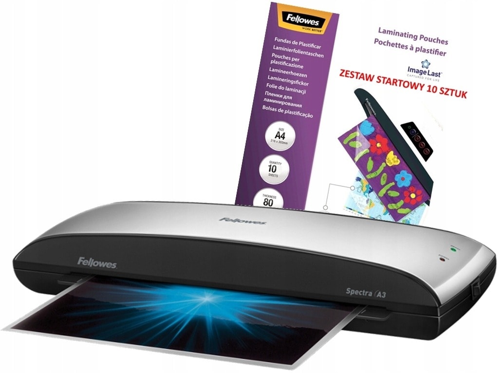 Fellowes Spectra A3 Laminator - easy to use, ideal for the office