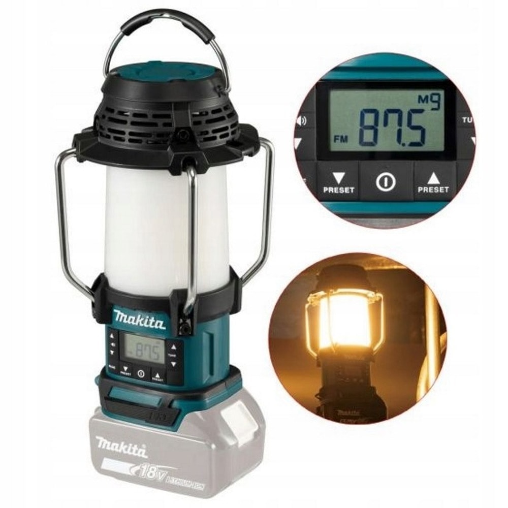 Makita DMR055 Lampa turystyczna z radiem