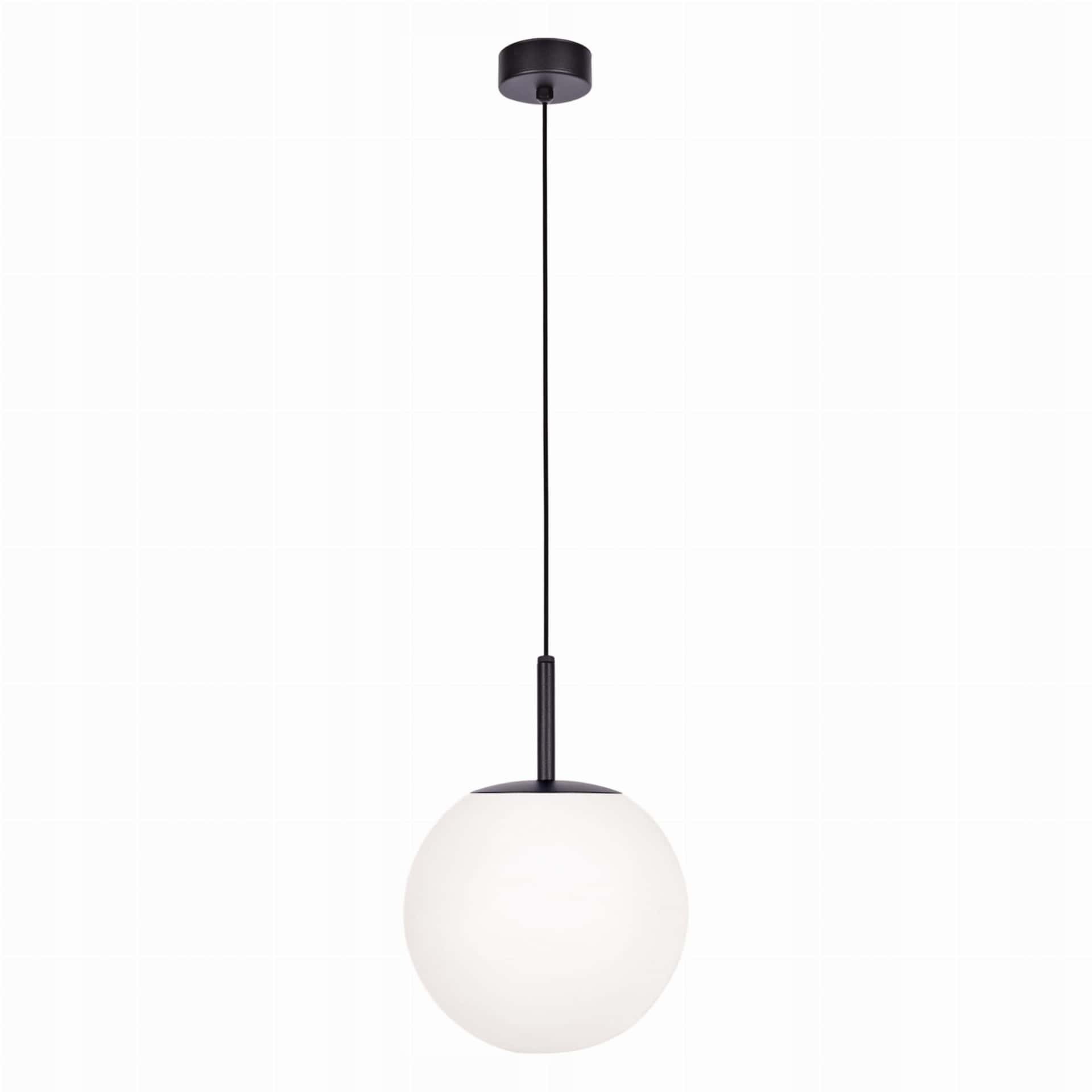 Hanging lamp Katia 25 White - minimalist design