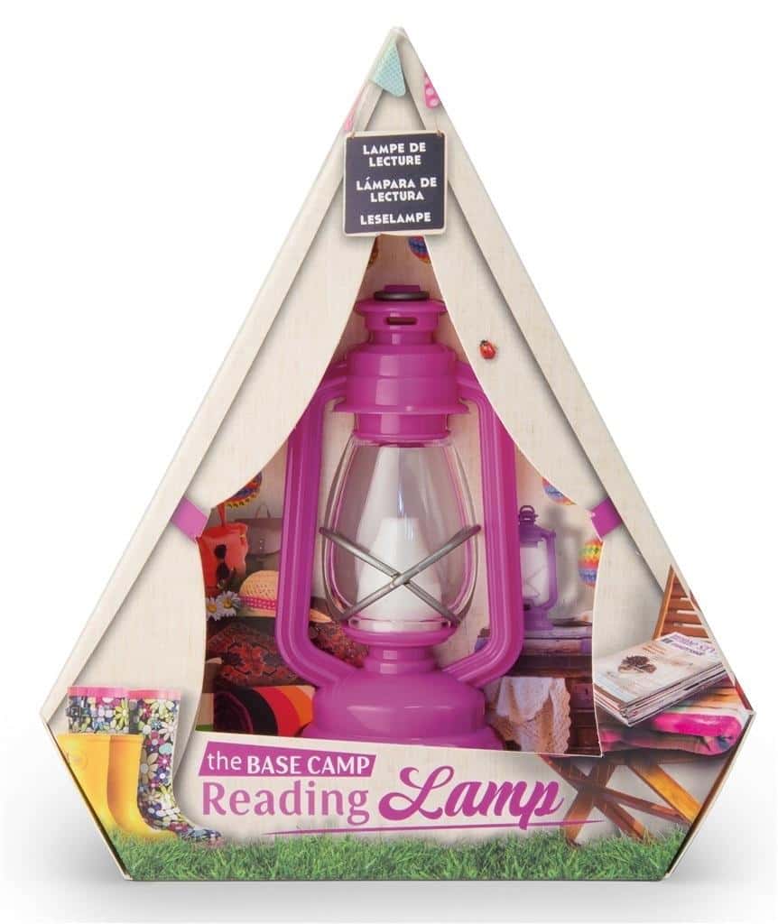 Base Camp Reading Lamp - purple, perfect as a gift