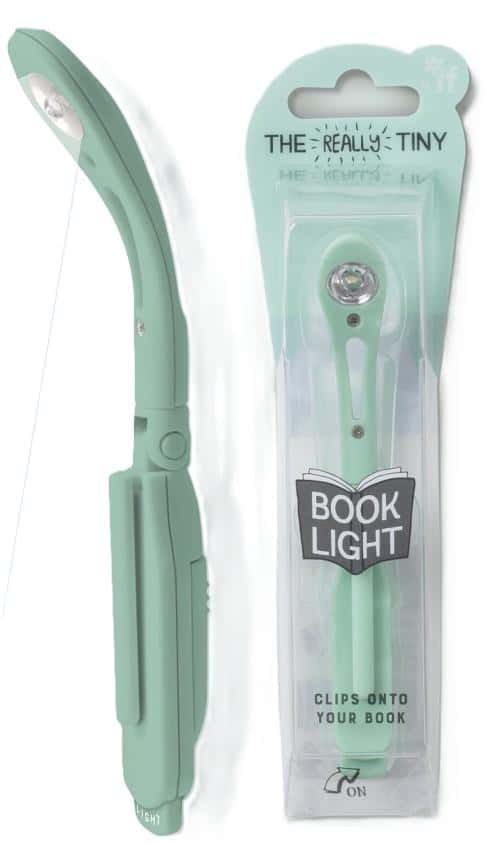 Green book lamp - ideal for reading on the go