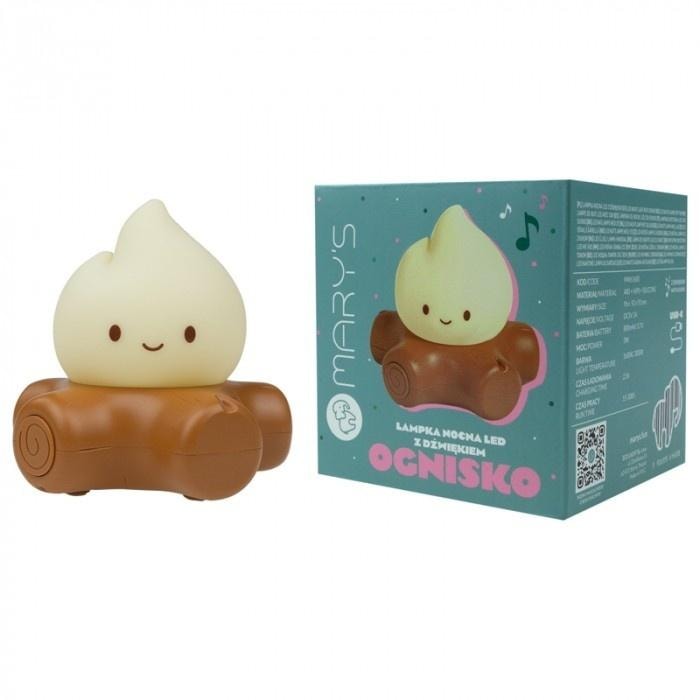 LED Campfire Night Light - atmospheric lighting for the bedroom