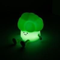 Puckator LED night light with phone stand broccoli