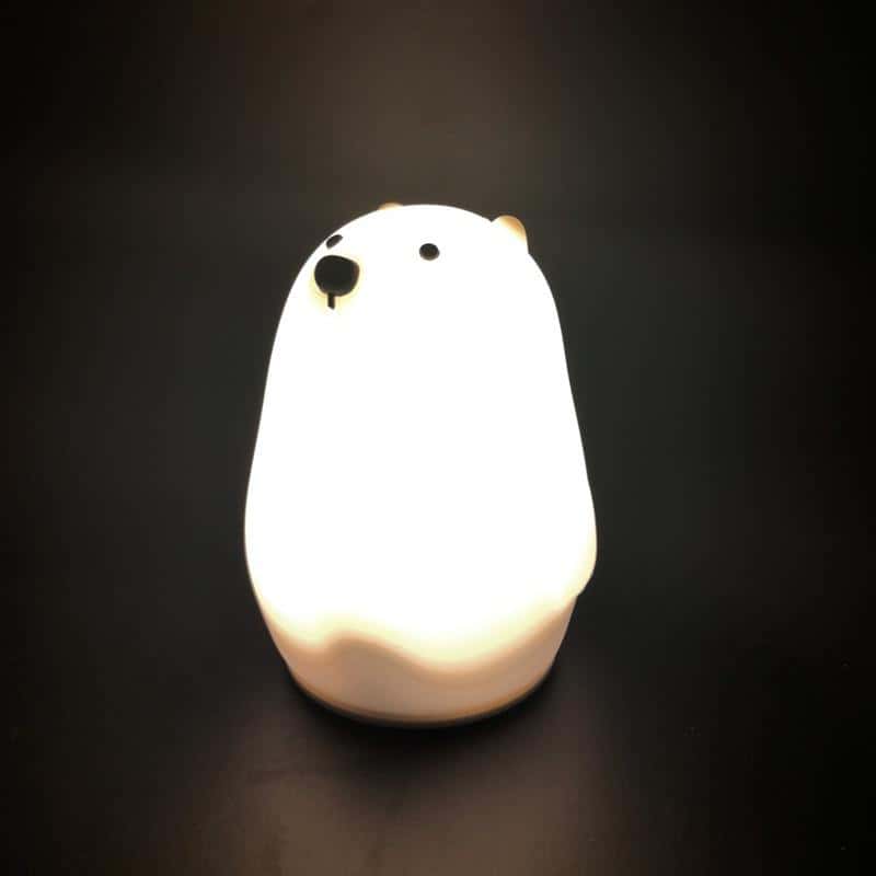 LED Night Light Color Changing Polar Bear - perfect for children's room