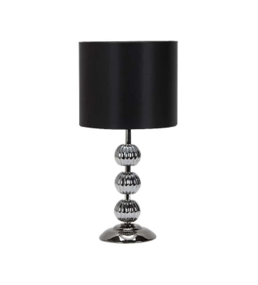 Nicole Black Bedside Lamp - perfect for bedroom