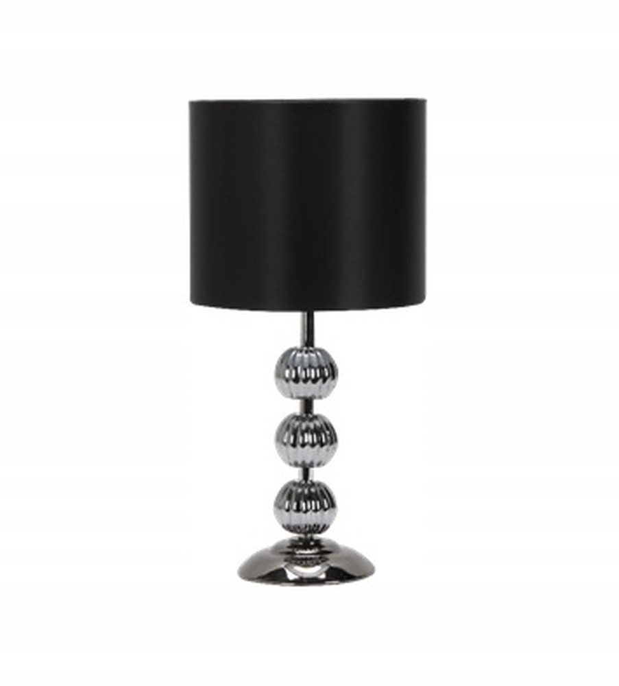 Nicole Black Bedside Lamp - perfect for bedroom