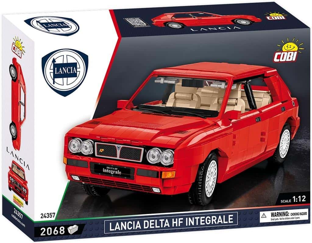 COBI Lancia Delta HF Integrale - red collector's model