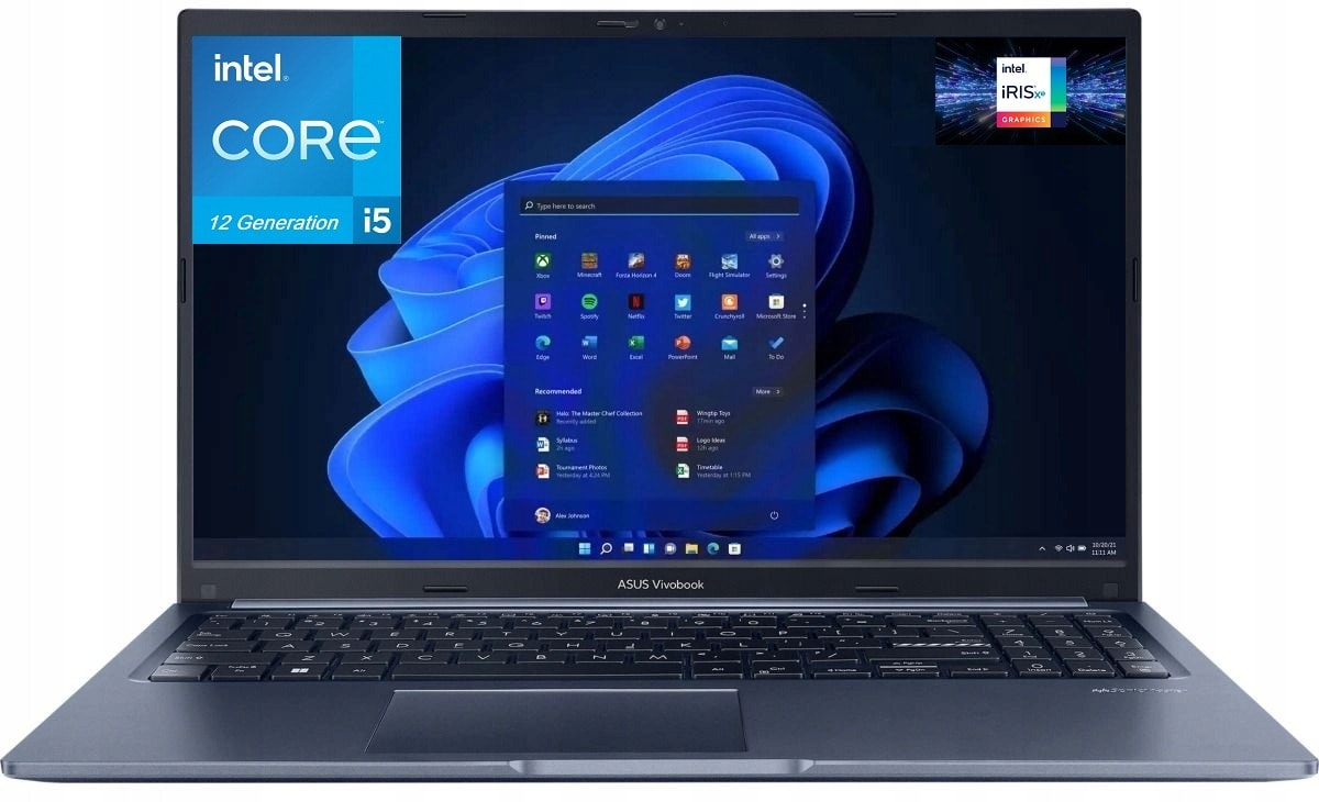 ASUS Vivobook F1504ZA-WH52 - Laptop 15.6" FHD, 16GB RAM, 512GB SSD, Windows 11, Quiet Blue