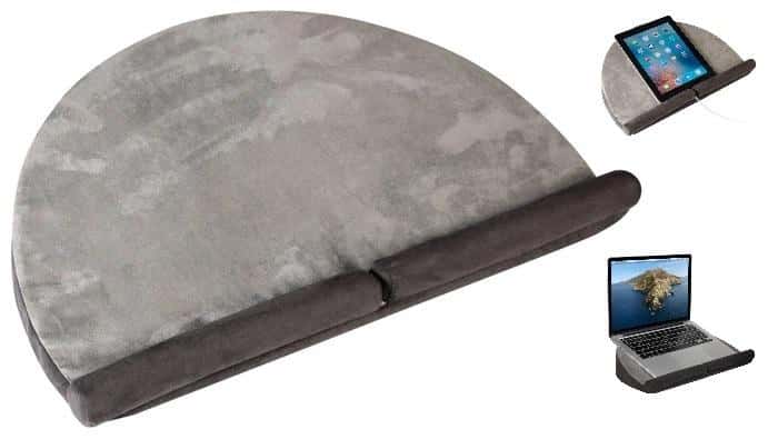 Thinking Gifts Lapwedge - Grey Laptop and Tablet Stand