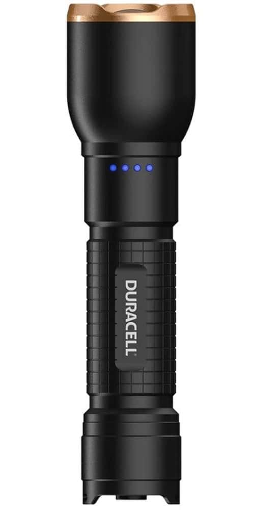 Duracell DF2500R - Rechargeable Flashlight with Gift Box