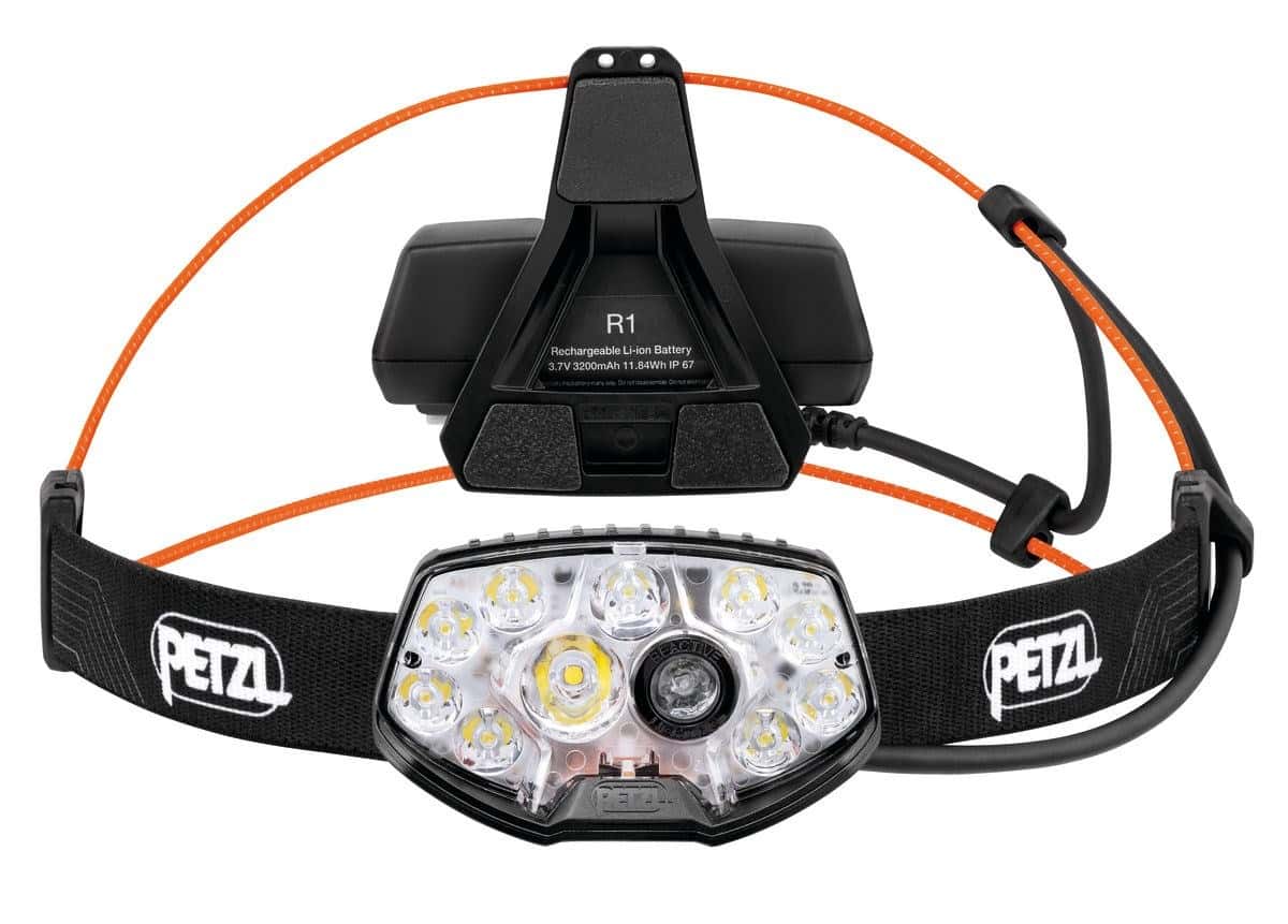 Petzl NAO RL - LED Headlamp black, orange