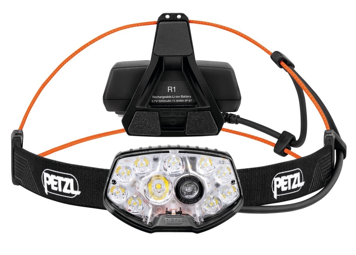 Petzl NAO RL - LED Headlamp black, orange
