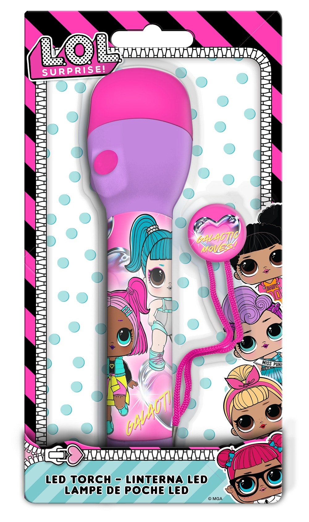 Large L.O.L. Flashlight - Light up your child's adventures!