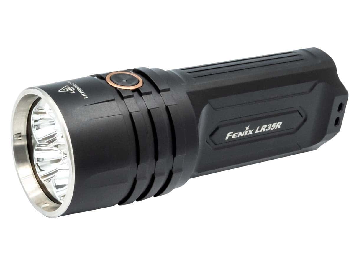 Fenix LR35R LED Flashlight - Exceptionally bright and compact