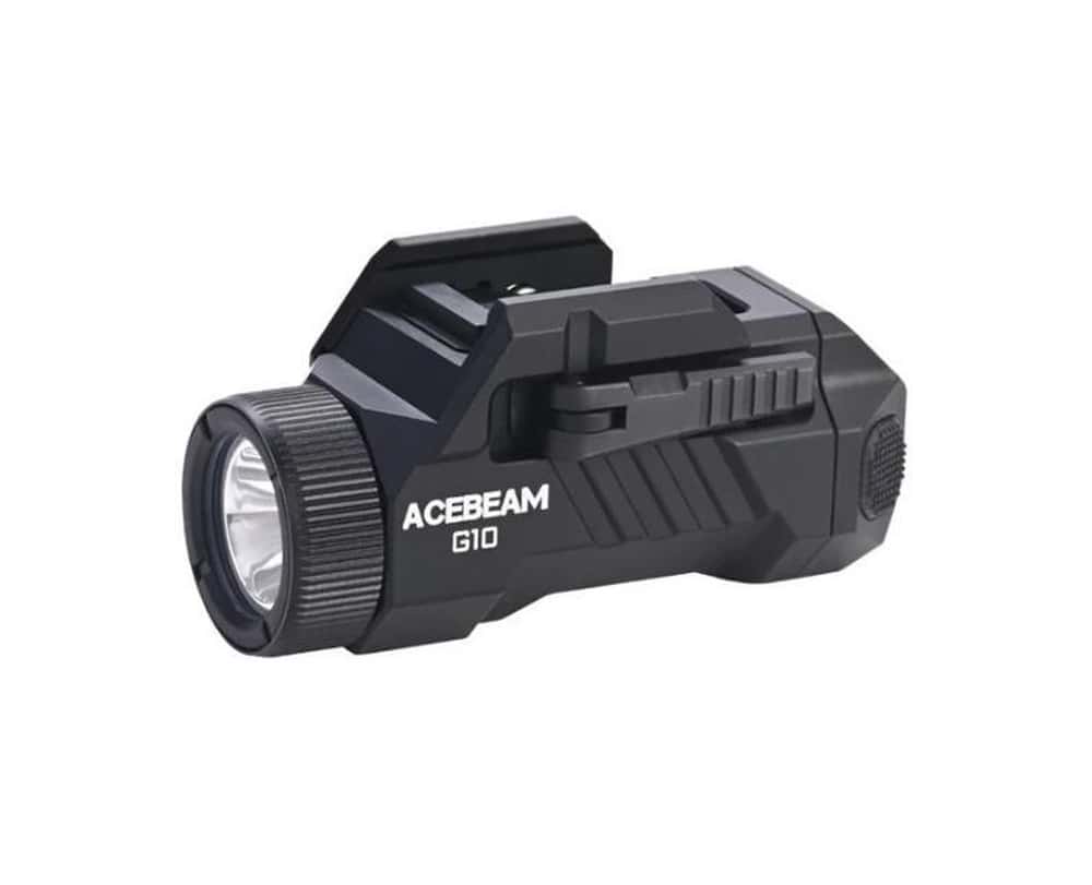 Acebeam G10 Black - High-Performance Tactical Flashlight, perfect for any adventure