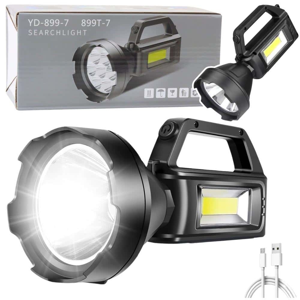 LED COB Work Light Spotlight Power Bank 4 Modes - ideal for camping