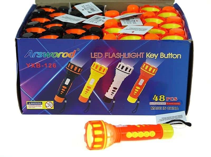 Flashlight with pendant 10.5 cm - ideal as a keychain