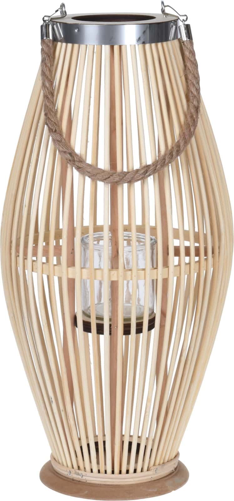 Bamboo lantern 24x48cm - create a magical atmosphere