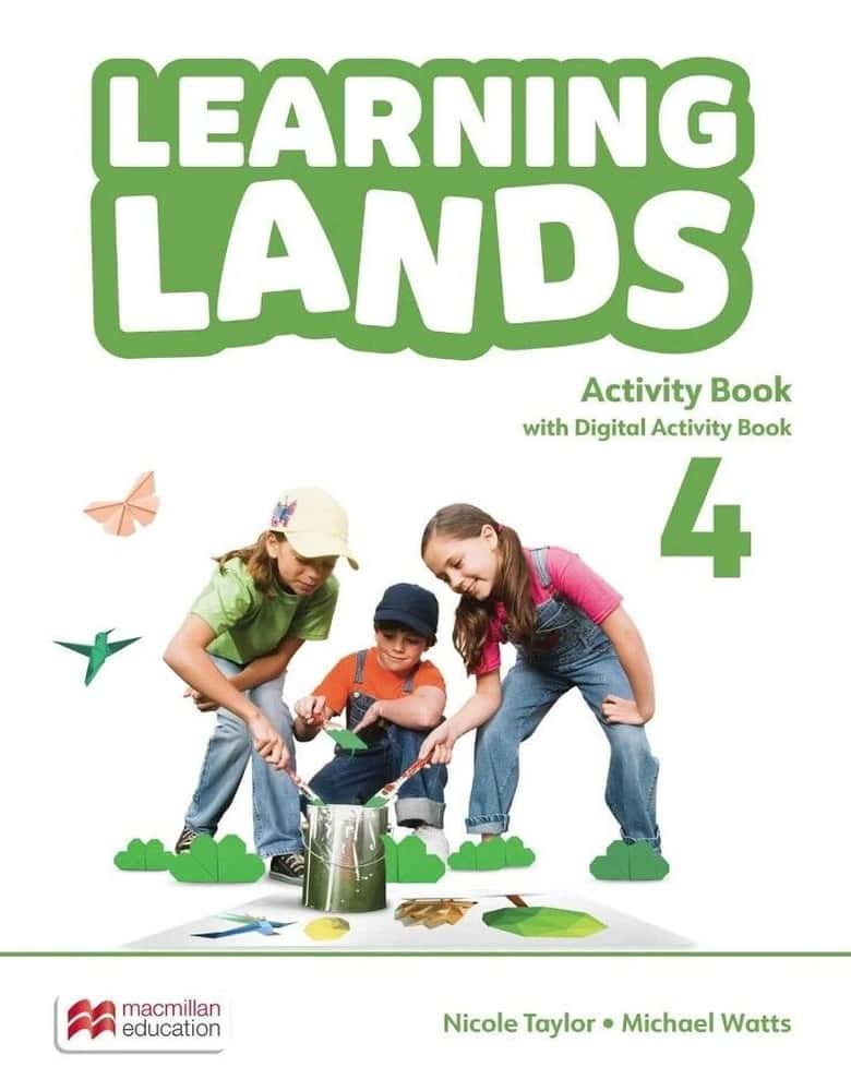 Learning Lands 4 Activity Book + Digital Book - interactive English learning