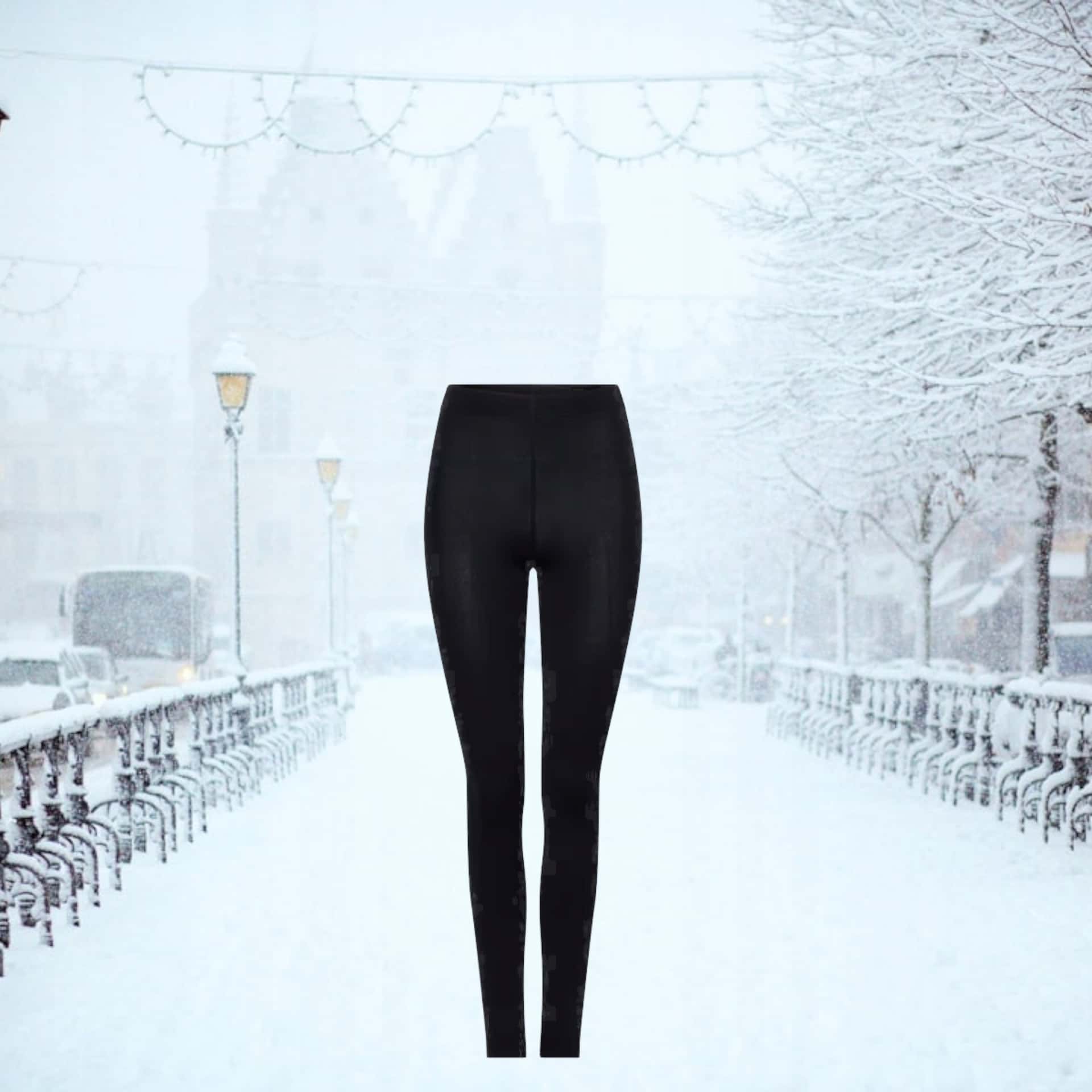 D.Winter Women's Leggings 100 DEN L - comfort and style