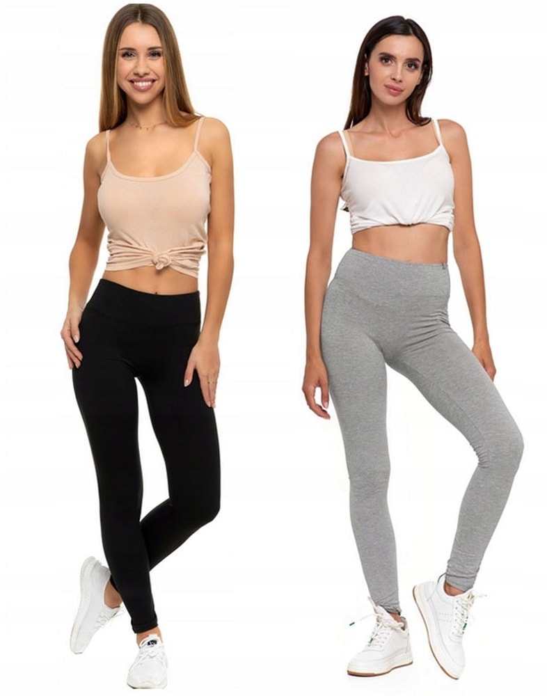Women's leggings black and grey M/L - perfect for everyday