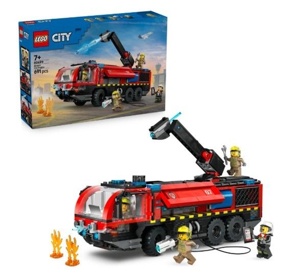 LEGO City Airport Fire Truck - Set for little heroes