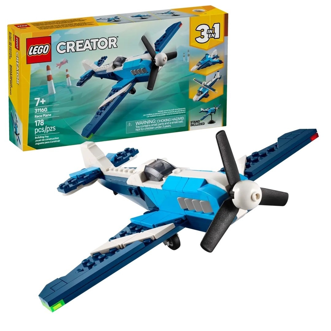 LEGO Creator 3in1 Airship: Racing Plane - creative fun