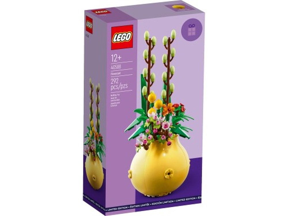 LEGO 40588 - Flower Pot - Creative construction set for everyone