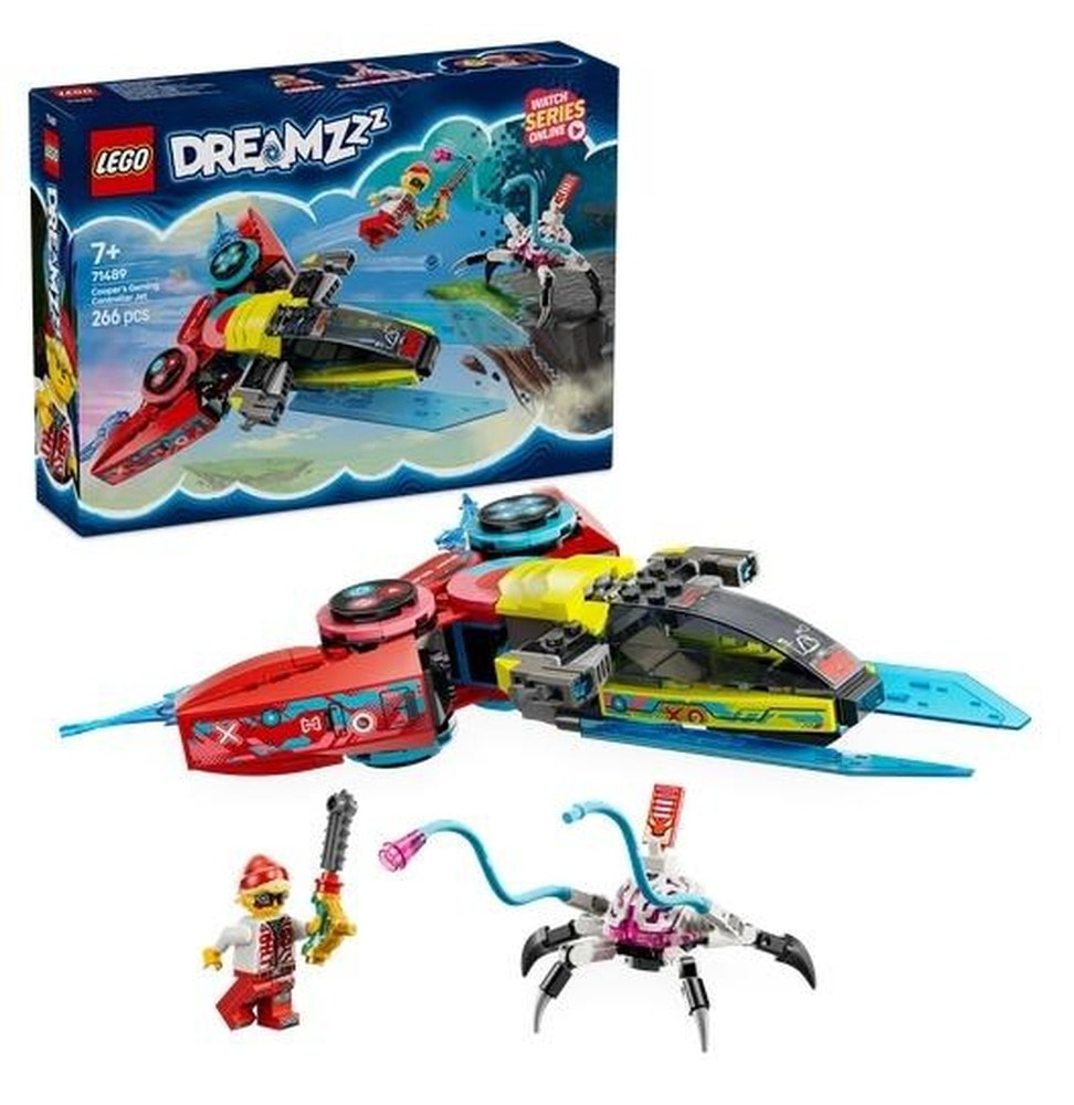 LEGO DREAMZZZ Cooper's Jet Controller - 2-in-1 Set for creative kids