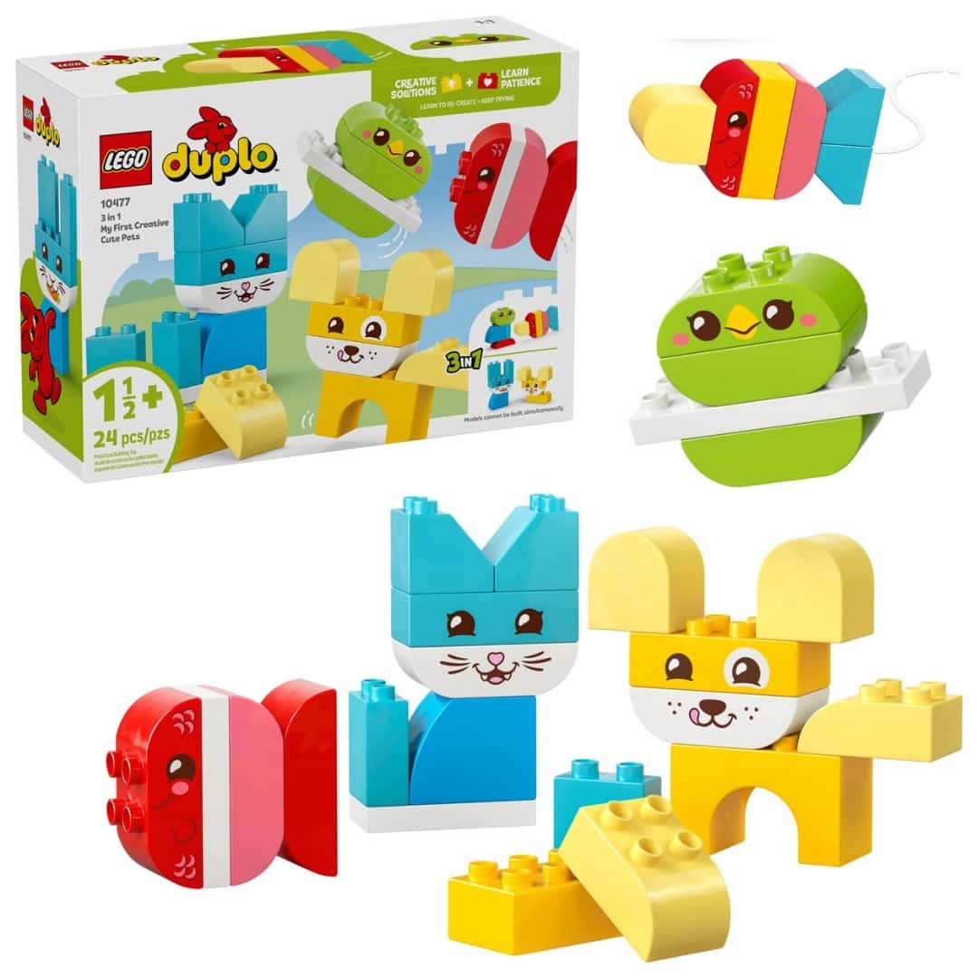 LEGO DUPLO MY FIRST 3in1 Creative Cute Animals - building block set for children