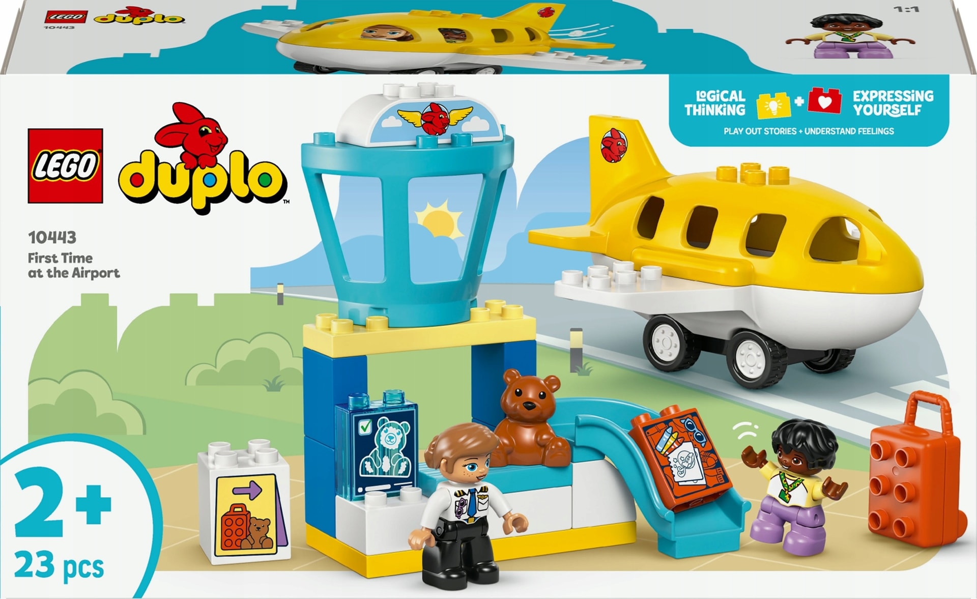 LEGO DUPLO 10443 First Time at the Airport - creative fun for toddlers