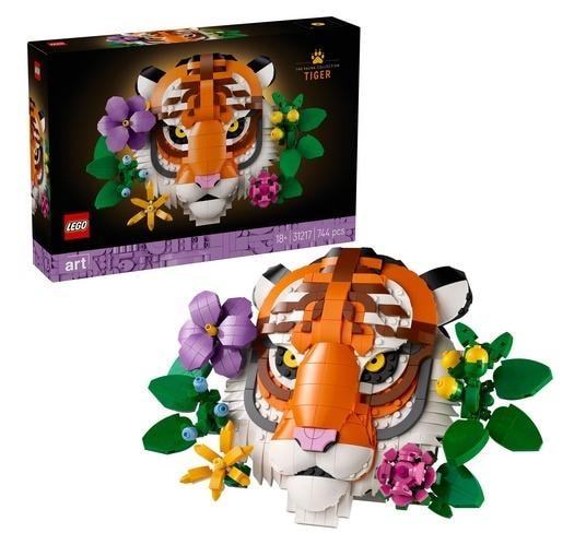 LEGO Art Animal Collection — Tiger - add flair to your interior