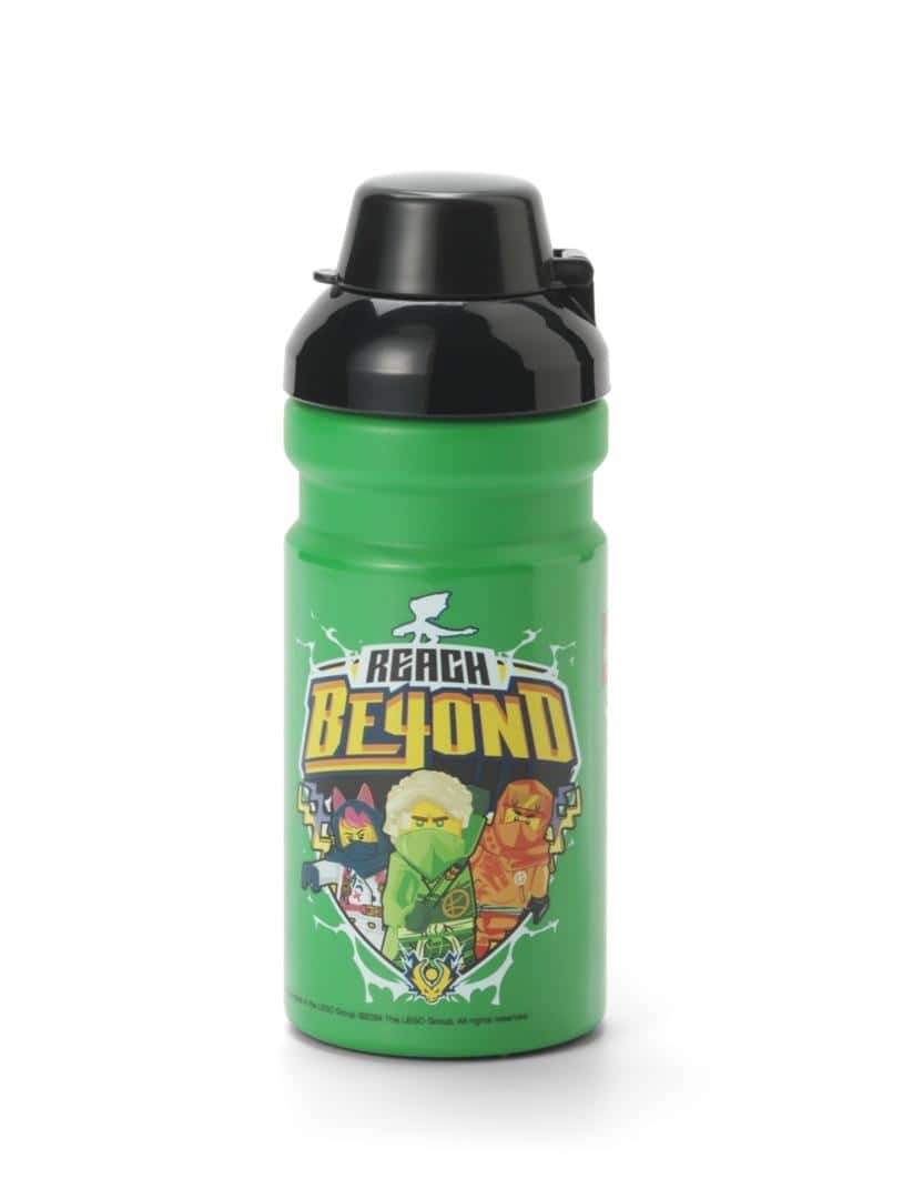 LEGO Ninjago green water bottle 390 ml - perfect for every fan
