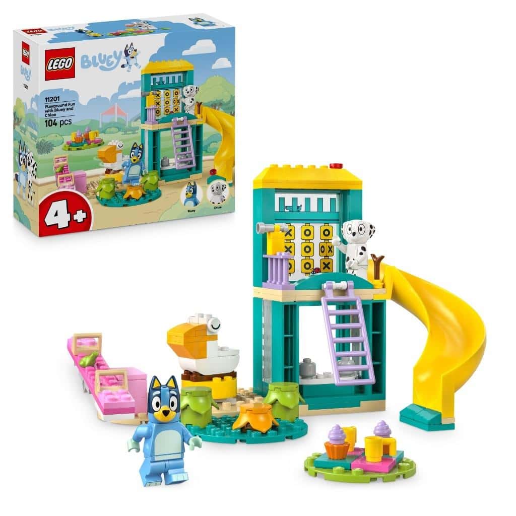 LEGO Bluey and Bingo at the Playground - creative set for kids