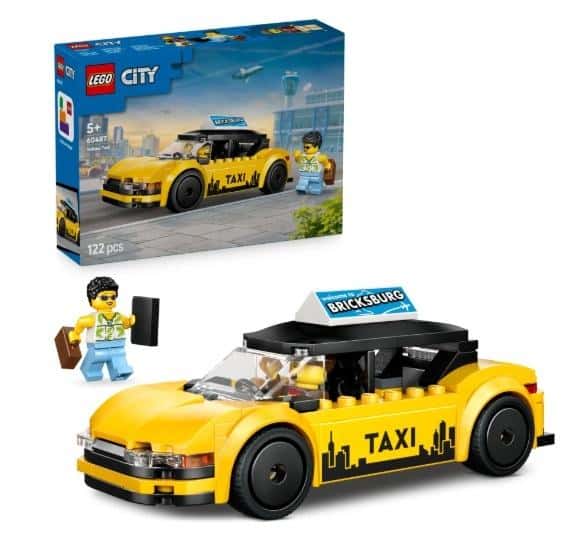 LEGO City Yellow Taxi - Build your own city!